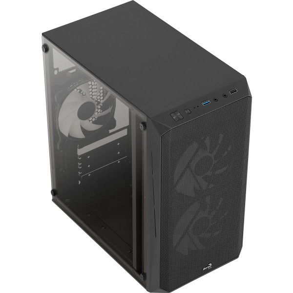 Фото - Корпус AEROCOOL CS-107-A-BK-v2 (ACCX-PC14002.11) Black 600W