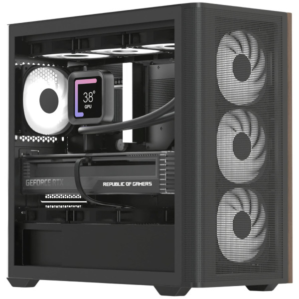 Фото - Корпус AEROCOOL D301A-G-BK-v2 (ACCS-DS03043.11) Black без БП