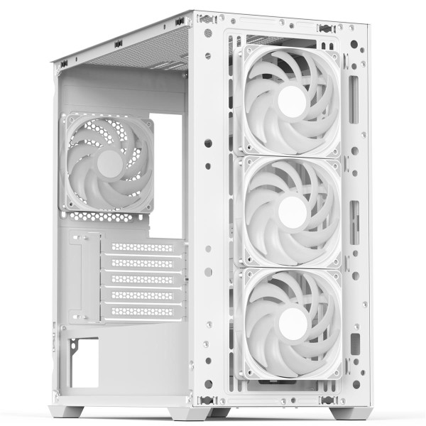 Фото - Корпус AEROCOOL D301A-G-WT-v2 (ACCS-DS03043.21) White без БП