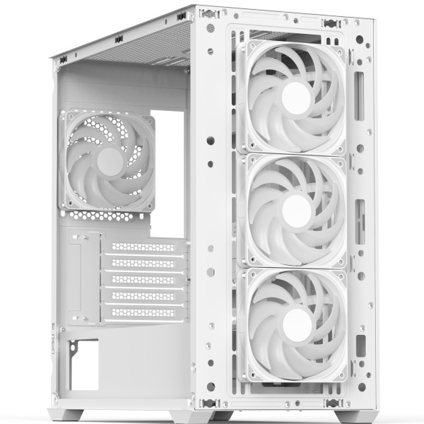 Фото - Корпус AEROCOOL D302A-G-WT-v1 (ACCS-DS04043.21) White без БП