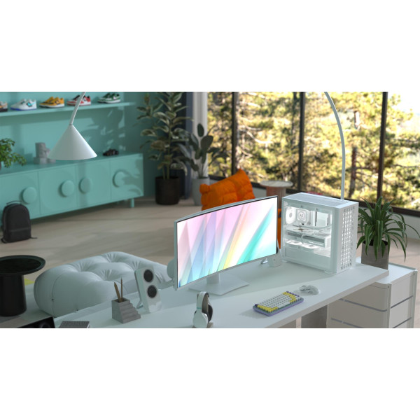 Фото - Корпус AEROCOOL D302A-G-WT-v1 (ACCS-DS04043.21) White без БП