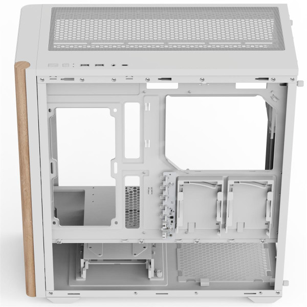 Фото - Корпус AEROCOOL D501A-G-WT-v2 (ACCM-DS01043.21) White без БП