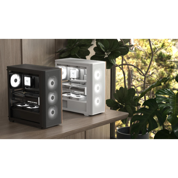 Фото - Корпус AEROCOOL D501A-G-WT-v2 (ACCM-DS01043.21) White без БП