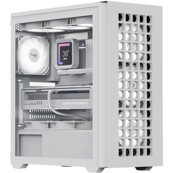 Фото - Корпус AEROCOOL D502A-G-WT-v1 (ACCM-DS02043.21) White без БП