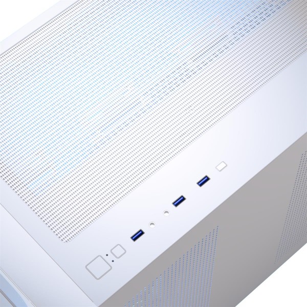 Фото - Корпус AEROCOOL P300C-G-WT-v1 (ACCS-PN02033.21) White без БП