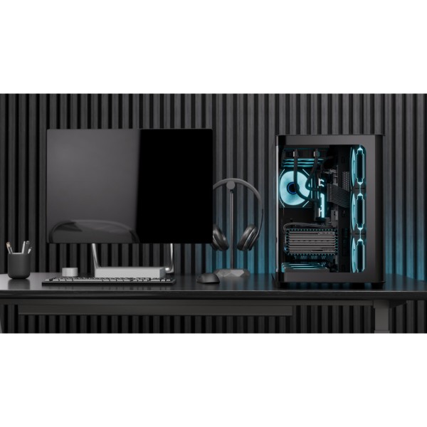 Фото - Корпус AEROCOOL P500C-G-BK-v1 (ACCM-PN01043.11) Black без БЖ
