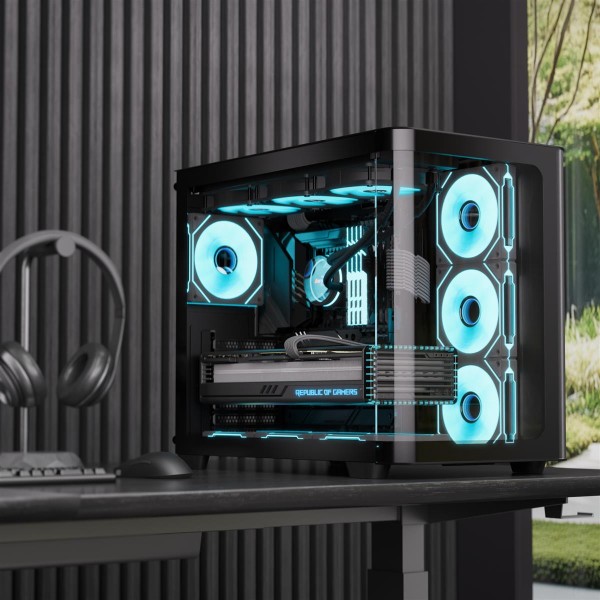 Фото - Корпус AEROCOOL P500C-G-BK-v1 (ACCM-PN01043.11) Black без БЖ