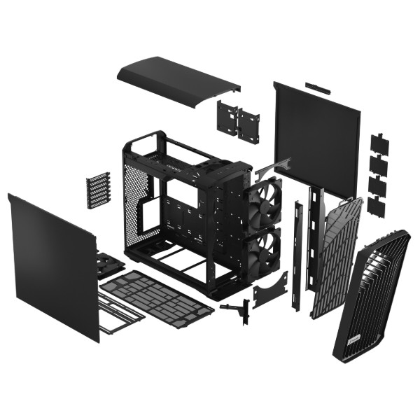 Фото - Корпус Fractal design ATX без БП Torrent Black Solid (FD-C-TOR1A-05)