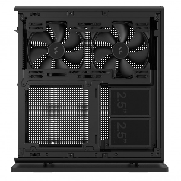Фото - Корпус Fractal design Ridge Black mITX PCIe 4.0 (FD-C-RID1N-11)