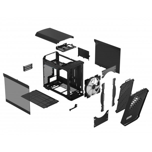 Фото - Корпус Fractal design Torrent Nano RGB Black TG Ligh (FD-C-TOR1N-02)
