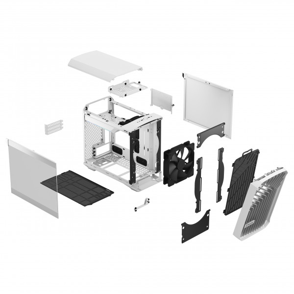 Фото - Корпус Fractal design Torrent Nano White TG Clear ti (FD-C-TOR1N-03) без БЖ
