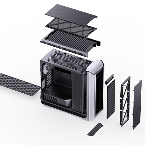 Фото - Корпус Jonsbo D500 Silver