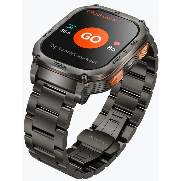 Фото - Смарт-годинник KOSPET TANK M3 ULTRA SE Black