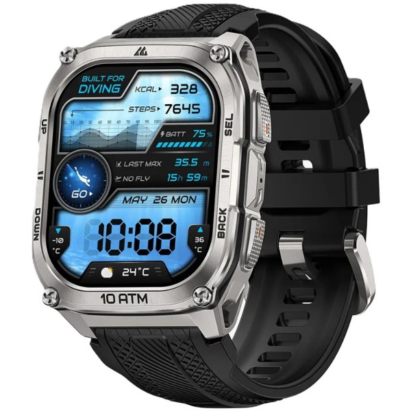 Фото - Смарт-часы KOSPET TANK M4 Silver