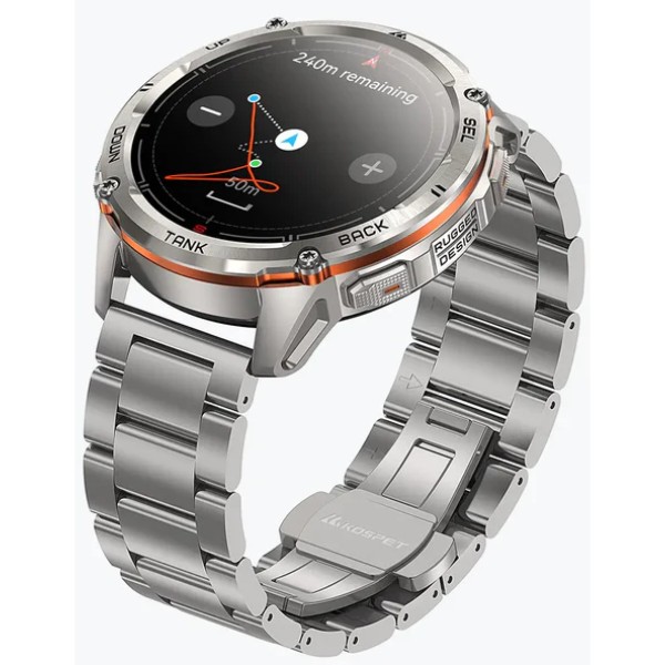 Фото - Смарт-годинник KOSPET TANK T3 ULTRA 2 SE Silver