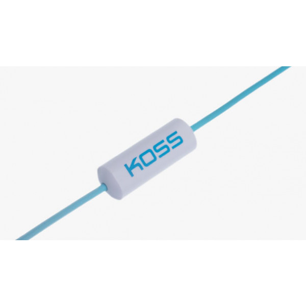 Фото - Навушники вкладиші дротові Koss KEB15iB Mic Blue
