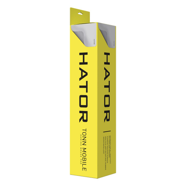 Фото - Килимок для миші ігровий Hator Tonn Mobile White (HTP-1001)
