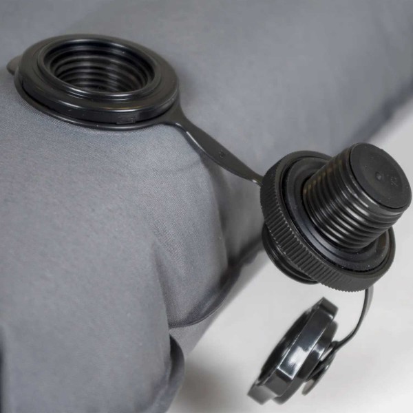 Фото - Туристический коврик Bo-camp Flex Built-in Pump Anthracite (3106605)