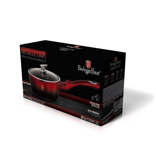 Фото - Ківш BerlingerHaus з кришкою 1,2 л (BH 6100)