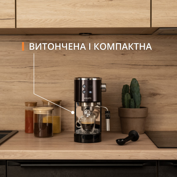 Фото - Уцінка - Кавоварка ріжкова Krups XP444G10