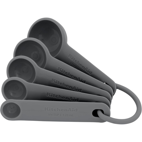 Фото - Набор ложек мерных KitchenAid Coreline 5 шт. (KQG057OHCGG)