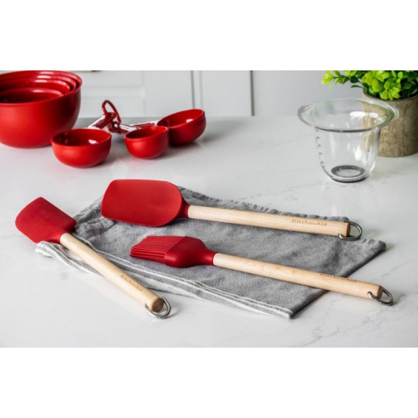Фото - Поварской набор принадлежностей KitchenAid Coreline 3 пр. (KQR751OHE)