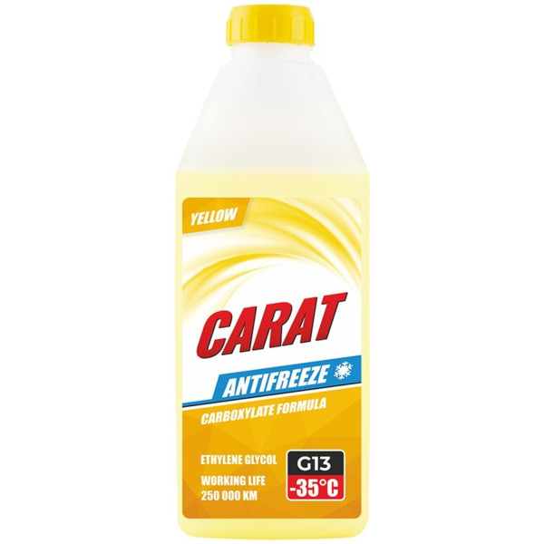 Фото - Антифриз Carat G13 Yellow 900 г (KR82332)