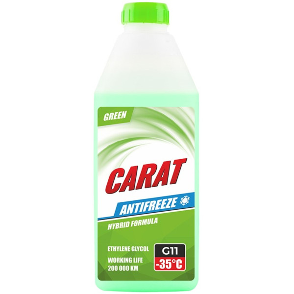 Фото - Антифриз Carat G11 Green 900 г (KR82349)
