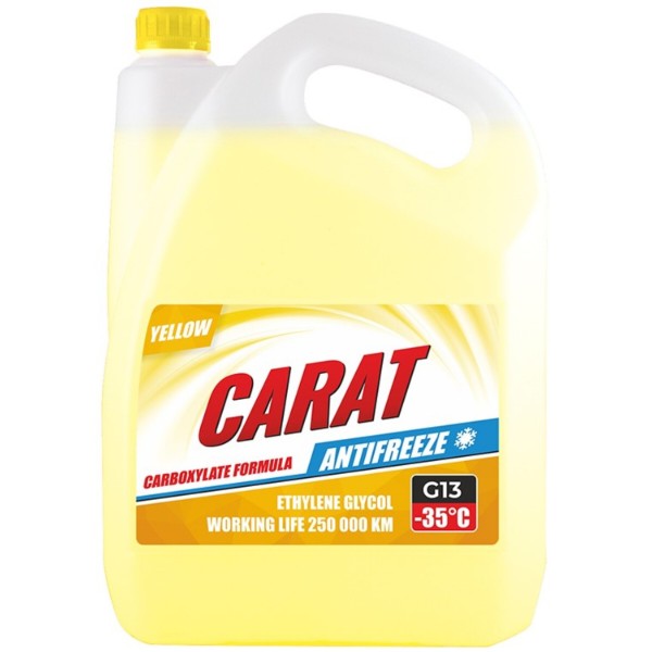 Фото - Антифриз Carat G13 Yellow 9 кг (KR82417)