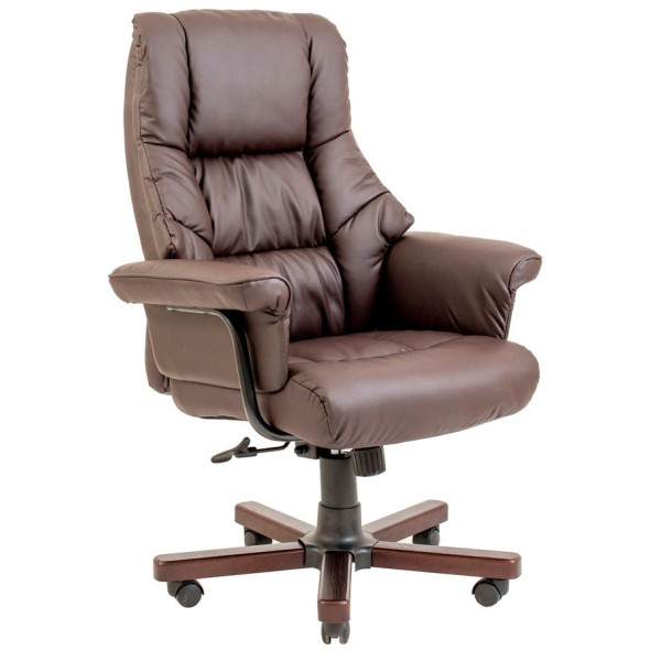 Фото - Крісло офісне Richman Конгрес Вуд M-2 Широкий (Anyfix Wide) Коричневий + Венге Фото - Крісло офісне Richman Конгрес Вуд M-2 Широкий (Anyfix Wide) Коричневий + Венге