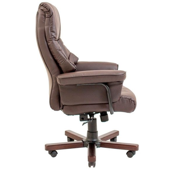 Фото - Крісло офісне Richman Конгрес Вуд M-2 Широкий (Anyfix Wide) Коричневий + Венге