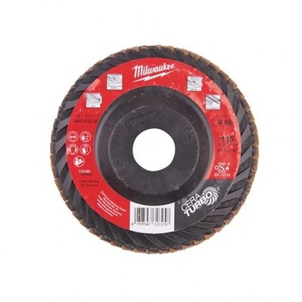 Фото - Круг шліфувальний Milwaukee SLC50/115G60 CERA TURBO 115 мм (4932472229)