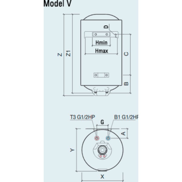 Фото - Водонагреватель Quartz Thermal Technology Start 80 V