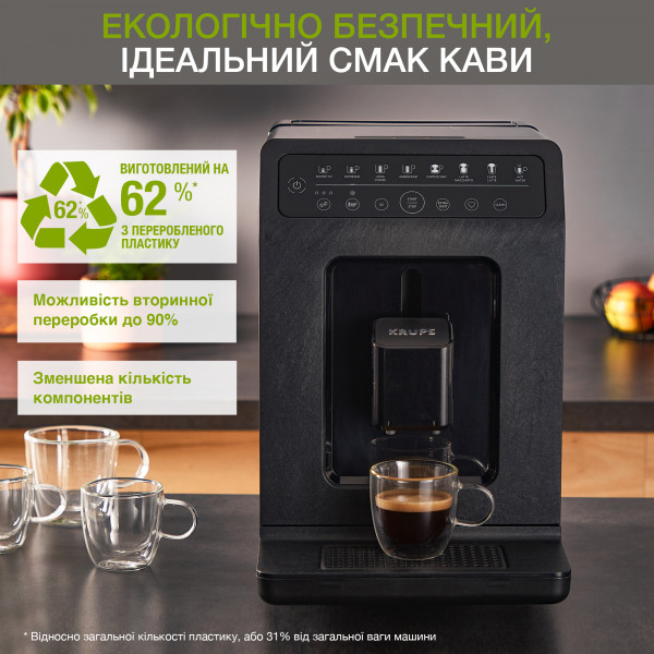 Фото - Уценка - Кофемашина Krups EA897B10