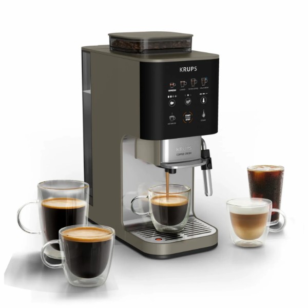 Фото - Комплект техніки Кавомашина Krups SA403BE0 Coffee Crush Experience + Чайник електричний Tefal KI871DE0