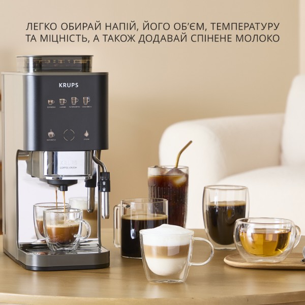 Фото - Кофемашина Krups SA403BE0 Coffee Crush Experience