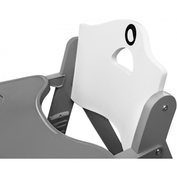 Фото - Стільчик для годування класичний Lionelo Floris Grey Stone