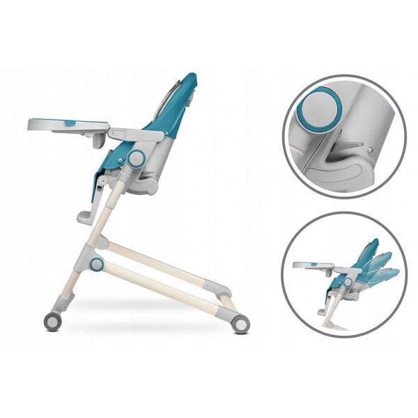 Фото - Стільчик для годування класичний Lionelo Cora Ocean