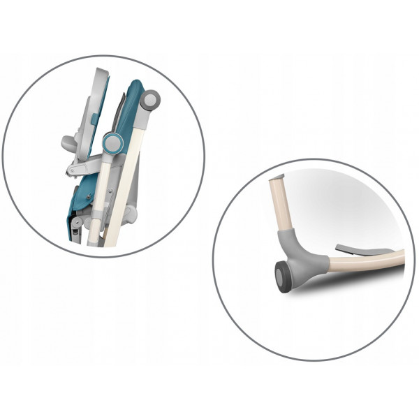 Фото - Стільчик для годування класичний Lionelo Cora Ocean