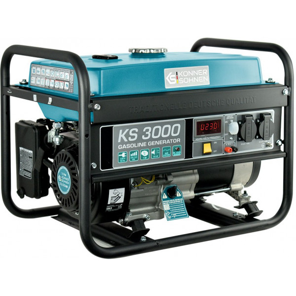 Фото - Генератор бензиновий Konner&Sohnen KS 3000