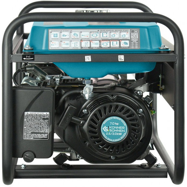 Фото - Генератор бензиновий Konner&Sohnen KS 3000