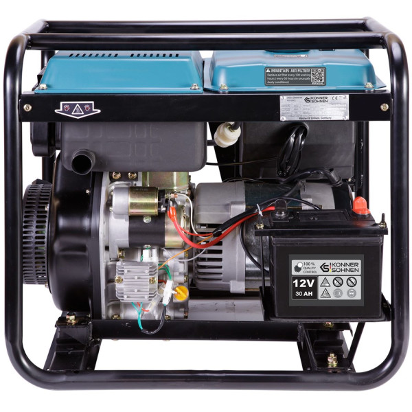 Фото - Генератор дизельний Konner&Sohnen KS 8100HDE-1/3 ATSR (EURO V)