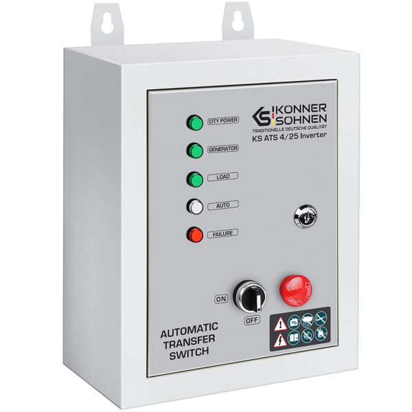 Фото - Автоматика для генератора Konner&Sohnen KS ATS 4/25 Inverter