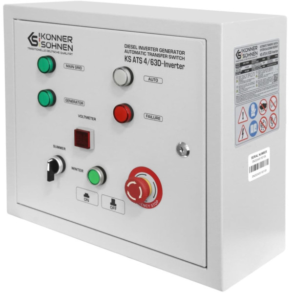 Фото - Автоматика для генератора Konner&Sohnen KS ATS 4/63D-Inverter