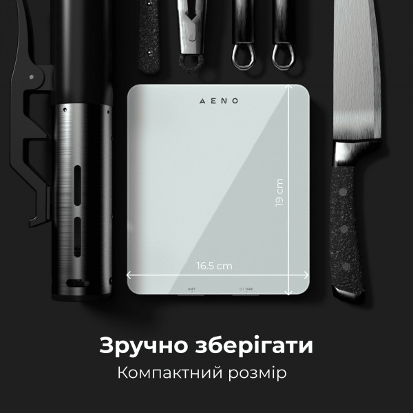 Фото - Ваги кухонні AENO Smart KS1S (AKS0001S)
