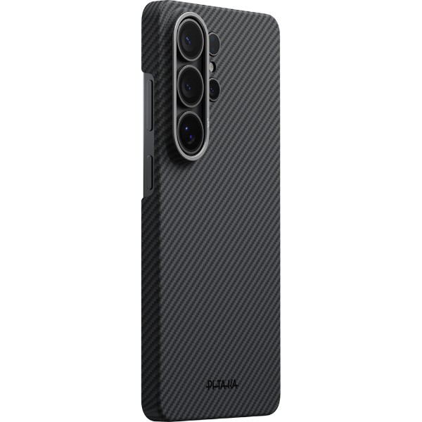 Фото - Чохол для смартфону Pitaka Edge Ultra-Slim Case Classic Twill 600D Black/Grey for Samsung Galaxy S26 Ultra (KS2601U)