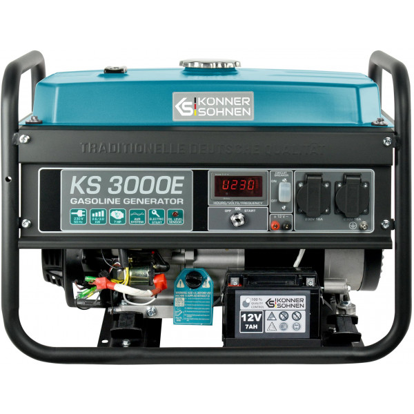 Фото - Генератор бензиновый Konner&Sohnen KS3000E