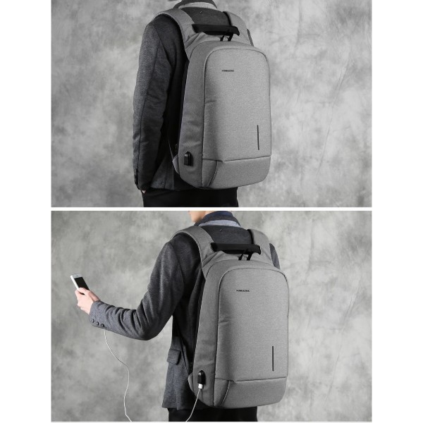 Фото - Рюкзак для ноутбуку Kingsons 13.3'' Light Grey (KS3149W-D13L)