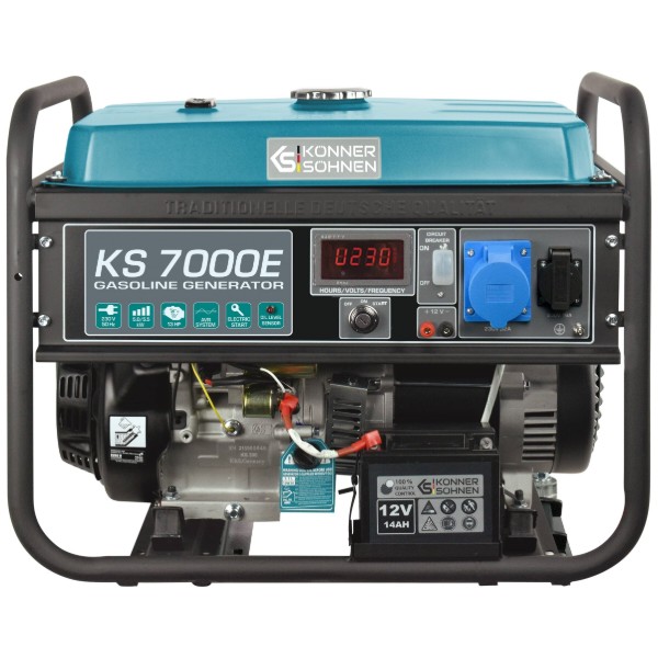 Фото - Генератор бензиновый Konner&Sohnen KS 7000E