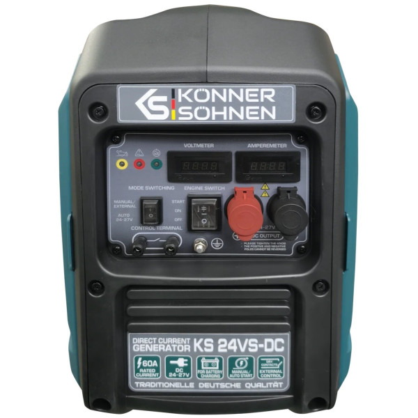 Фото - Генератор бензиновий Konner&Sohnen KS 24VS-DC